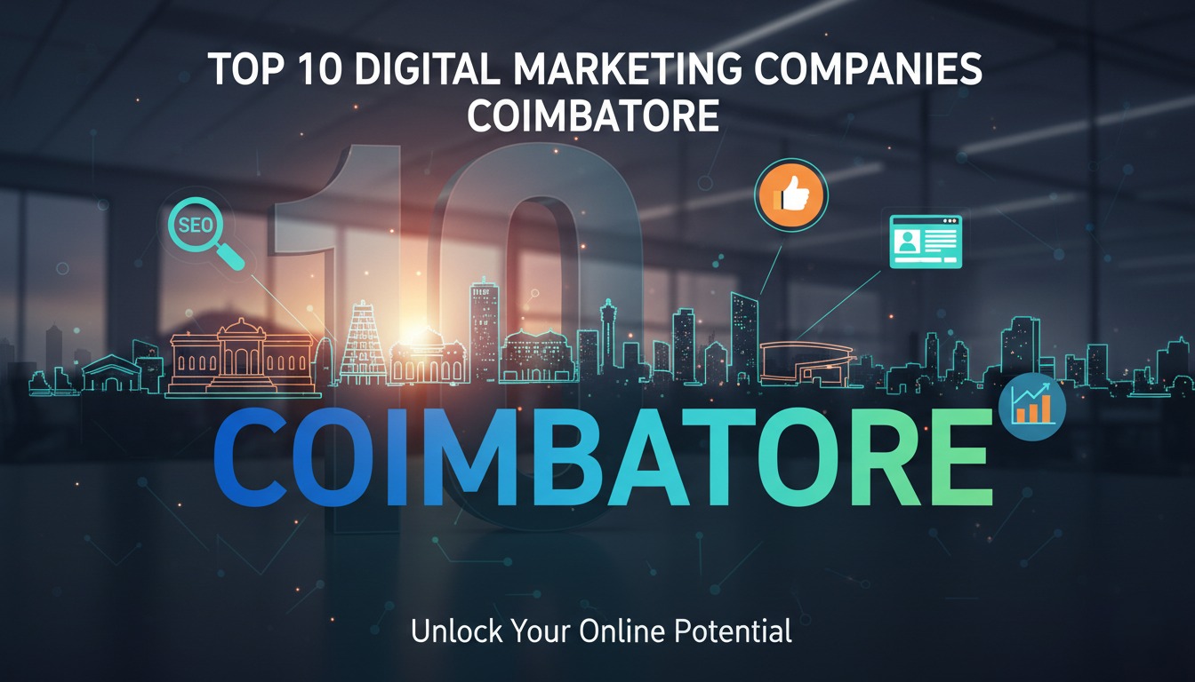Top 10 Digital Marketing Companies in Coimbatore